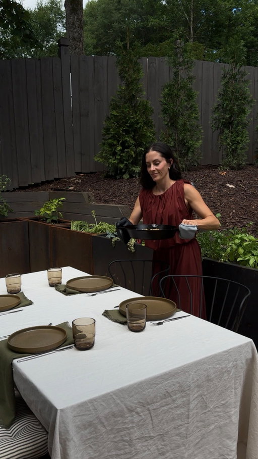 #VeradekPartner #ad For me, “decorating” for fall or any season really is leaning into the season’s florals and vegetables. It’s the feeling of the season without being so obvious with staged decor. 

growing some fall vegetables + keeping my herbs fresh in my @veradek planters doubles as a beautiful fall table backdrop and clean food we can enjoy. 

#myveradek #reimagineoutdoors #organicgarden