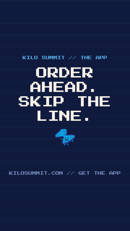 The Kilo Summit app was designed to keep you present in the experience, without waiting in checkout lines.⁠
⁠
Using geo-fencing technology, the marketplace unlocks the moment you arrive at the Hawaiʻi Convention Center during the Made In Hawaii operating hours and days open. Once inside, you'll be able to browse exclusive collections, view live inventory, and shop directly from your phone
⁠
When your order is ready, simply pick it up from our pick up area, giving you more time to explore, connect with makers, and experience everything Kilo Summit has to offer.⁠ 
⁠
Download the Kilo Summit App now on the App Store!