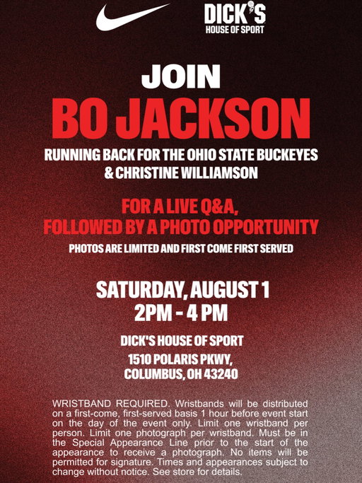 Nike, in partnership with DICK’S, invites you to kick off the new school year with SPORT! Join me and Christine Williamson for a live Q&A, followed by a photo opportunity.