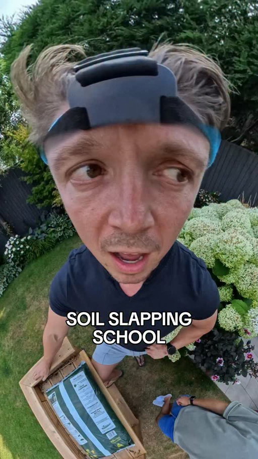 Training my first apprentice. It’s going to be a long semester.

@robdoingrob @gardenwithjonny 

#gardening