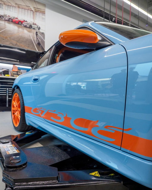 Celebrating 40+ years on West Colfax! Check out our 2004 911 GT3 Colfax Edition. 🏎🎉 #PorscheChallenge26 #GT3CE #Denver #MileHighCity