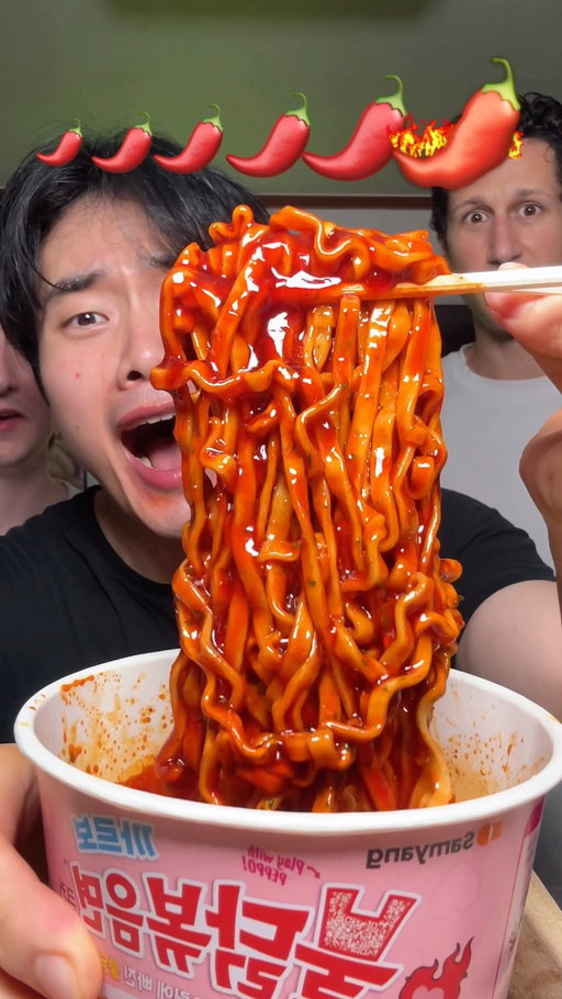 1000% Buldak Challenge with my friends💀💀🤤🤤