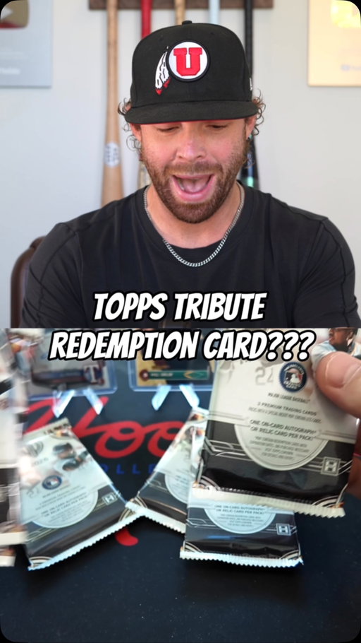 OUR FIRST EVER REDEMPTION CARD!!! FULL VIDEO ON YOUTUBE!!!!
#Baseball #baseballcards #mlb #redemption #toppstribute