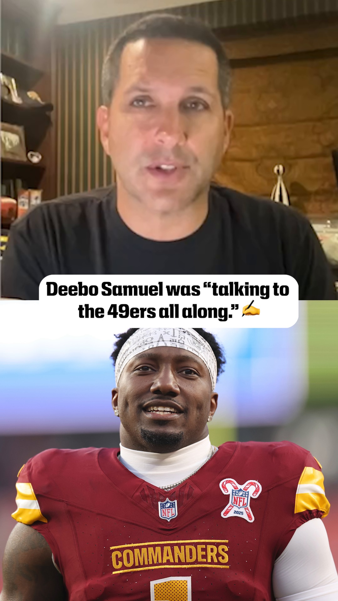 @adamschefter details Deebo Samuel's return to San Francisco 🏈

(via @patmcafeeshow)
