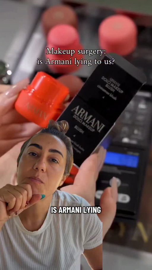 Got tagged and sent @emily_harper_’s video so much we also had to experiment too! Especially after we also grew skeptical ourselves! 🤓 Turns out these @Armanibeauty blushes have about 2 grams of formula (or bulk as we call it in product development) sitting underneath the cup. Likely to do with it being poured as a liquid, moving through the crevices, and drying at the bottom. Legally net weight is the total amount of formula or bulk in a package. So Armani is legally correct as per their label! However, still not ideal for consumers missing out on using half the product. Now you know! To get those most use of these blushes, make sure to open underneath the cap. Thanks for this fun exploration Emily! 

#makeup #depot #armanibeauty #blush