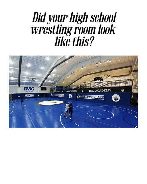 @imgawrestling might have the nicest high school wrestling room in the world 👀🔥

Presented by @imgawrestling