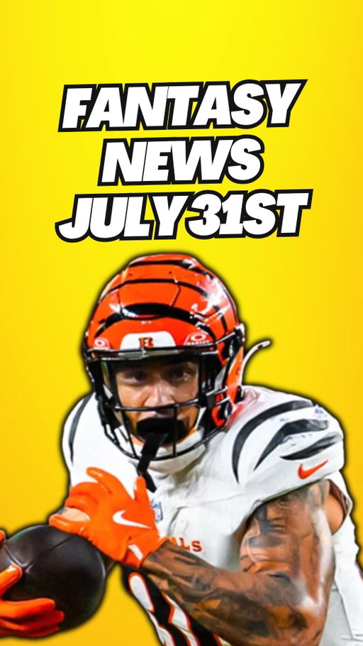 Brown & Judkins Hype Train + Kraft Clears PUP #fantasyfootball #underdog #fantasyfootballdraft #fantasyfootballadvice #nfl #nflfantasy #fantasynews #nflfantasyfootball #fyp 

Draft Guide & Live Draft Assistant on FlockFantasy.com/FSE
