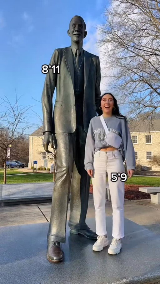 Throwback to our biggest video ever. Luke is 6’2 now. 😂. #tall