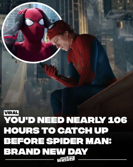 Spider-Man: Brand New Day lands in US theaters today, and the catch-up list for it is unusually large. Murphy's Multiverse puts the full watch at 106-110 hours, spanning the MCU, the Venom trilogy, and Marvel's Daredevil and Punisher series.

The reason it stretches so far is the crossover traffic. Alongside Tom Holland's seventh outing as Peter Parker, the film brings in Mark Ruffalo's Bruce Banner, Jon Bernthal's Frank Castle, Michael Mando's Mac Gargan, Sadie Sink in an unrevealed role, and, per Kevin Feige, Florence Pugh's Yelena Belova. Daredevil: Born Again also established the state of New York under Wilson Fisk's mayoralty, which reportedly factors in.

The essential list is far shorter. Six films cover Peter's entire arc: Captain America: Civil War, the three Holland solo movies, and the final two Avengers films. That leaves him precisely where Brand New Day begins, four years after No Way Home, erased from everyone's memory, working alone.

Worth noting that critics who have seen it are already telling people to relax. TheWrap's verdict on whether the Punisher material is required reading was blunt: the short answer is no, and both Castle and Banner function as garnish rather than homework.

Not every title on the extended list has been confirmed as relevant either. Many appear because of characters or threads that could plausibly connect.

Sources: Murphy's Multiverse, NME, TheWrap.