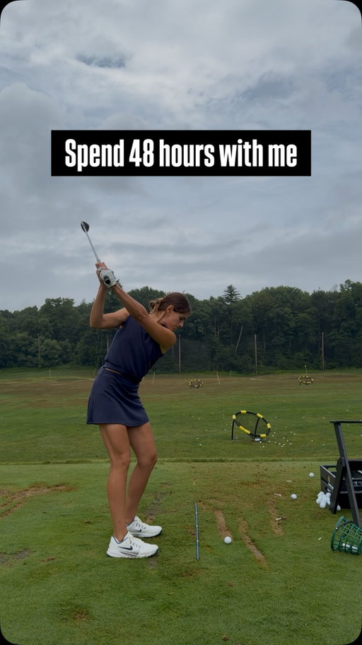 Spend 48 hours with me ⭐️

Early mornings, late nights, and a lot of miles. Wouldn’t trade it for a thing! 
•
•
•
#golf #dayinmylifevlog #swing #travelling