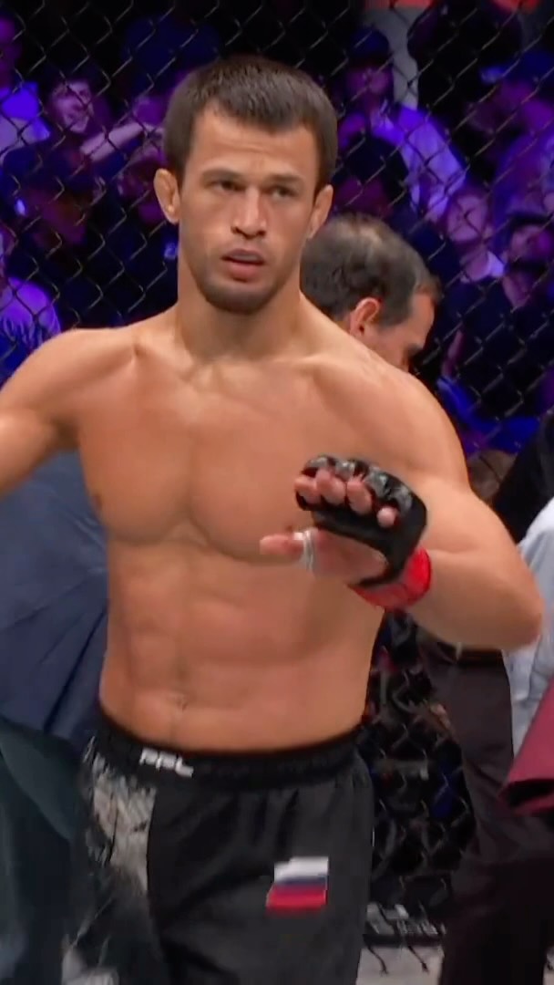 UNDEFEATED. UNDISPUTED. PFL LIGHTWEIGHT WORLD CHAMPION USMAN NURMAGOMEDOV 

HE MAKES A STATEMENT BY KNOCKING OUT ARCHIE COLGAN IN THE FIRST ROUND 

#PFLNY