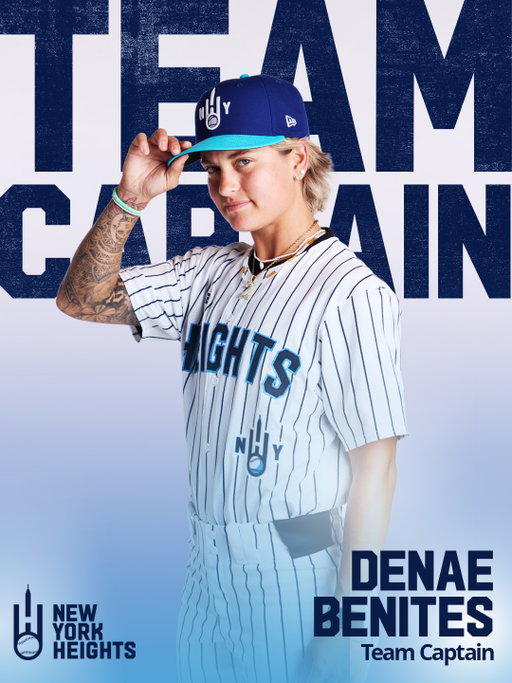 Big City, Big Personality. 
We're excited to announce that Denae Benites has been named Captain of the New York Heights.