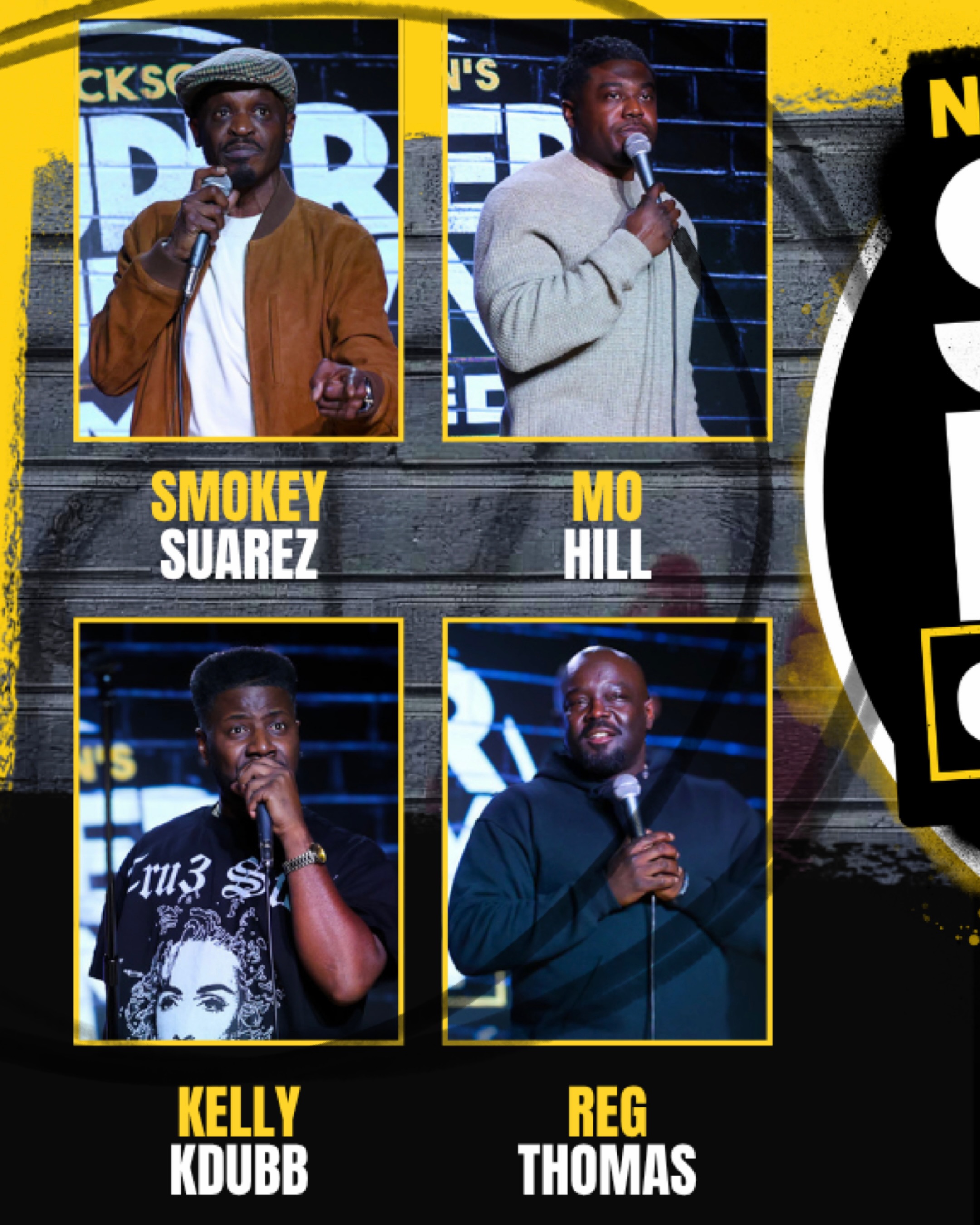 Episode 4 airs exclusively on my YouTube on Sunday at 4pm PST / 7pm EST!  @smokeysuarez @mo_funnyyy @comediankdubb23 and @regthomas all WENT CRAZY!! Tap in!  Give them all a follow and then when it airs SHOW THEM LOVE
