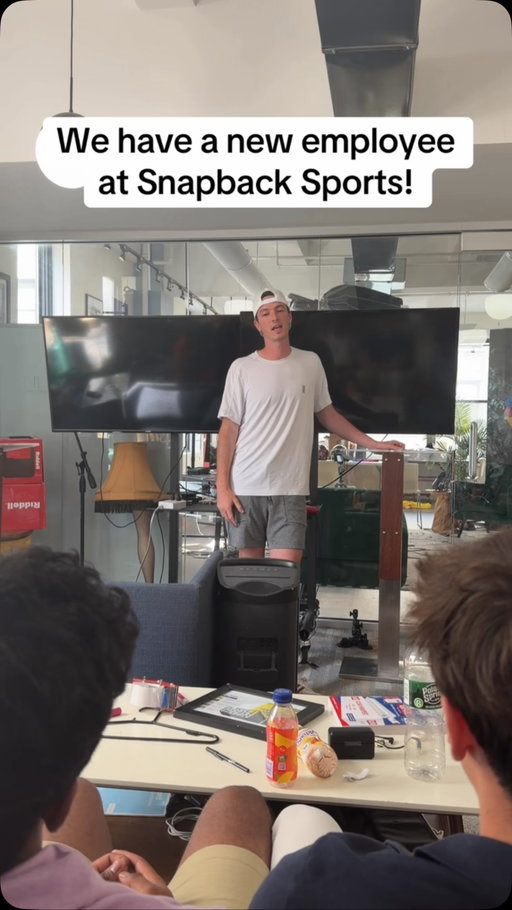 Congrats to Ahmed for beating out the competition and winning the full time job offer! #intern