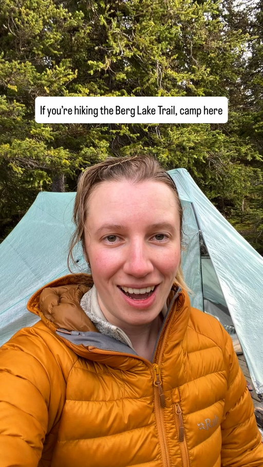 If you’re lucky enough to get a reservation at Berg Lake Campground, here’s my biggest tip: choose a tent pad with a view of Mount Robson. 🏕️⛰️

Waking up with the highest peak in the Canadian Rockies right outside your tent was one of the highlights of the entire Berg Lake Trail. We spent hours lying in our tent watching Mount Robson go in and out of clouds. 

If you’re booking this trail, I’d absolutely recommend choosing one of the tent pads with an unobstructed view if it’s available.

✨ Save this for your Berg Lake Trail planning!

Have you ever camped with a view like this? 👇

📍Berg Lake Campground
🥾 Berg Lake Trail, Mount Robson Provincial Park

#berglaketrail #britishcolumbiacanada #mountrobsonprovincialpark