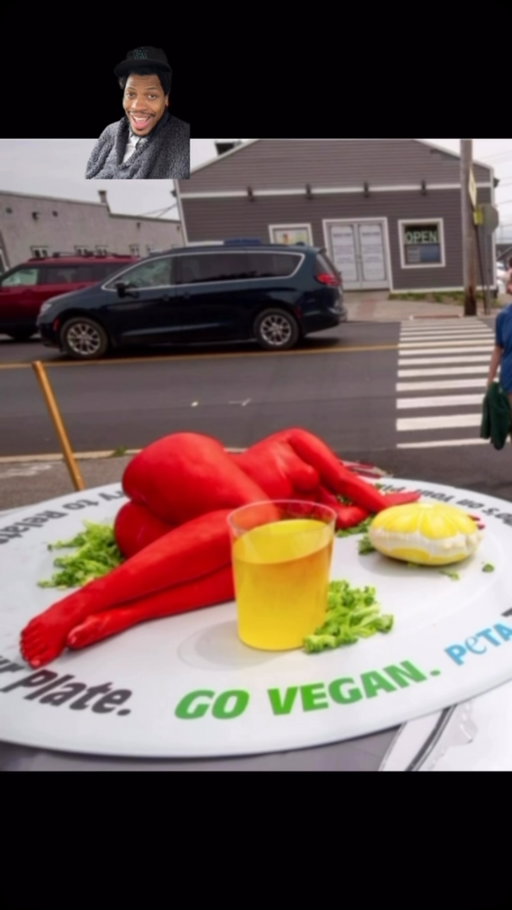 I don’t know if this makes me not wanna eat lobster. 🦞 #PETA #Grandrising #vegan