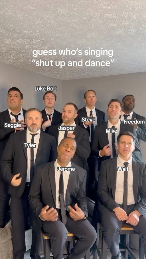 Shut up and leave us a comment if you think you know who’s singing this one? 🤫

#guesswhossinging #guesswhossingingchallenge #acappella #walkthemoon #shutupanddance