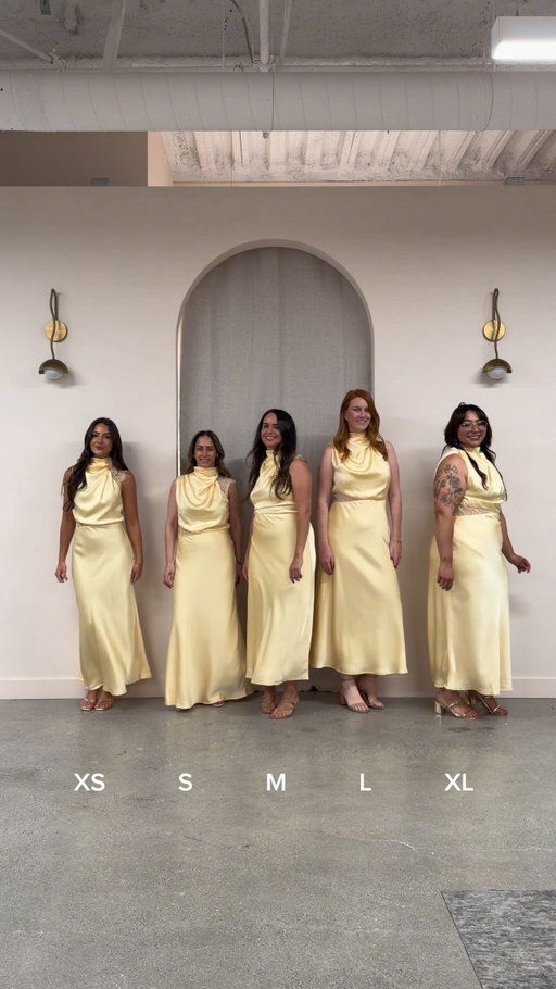 The Anabelle Maxi is everybody’s favorite dress 💛