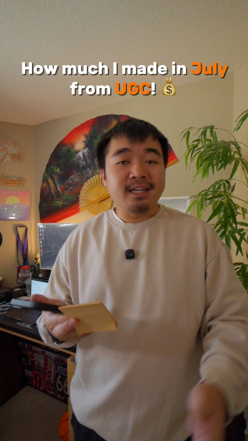 Breaking down my July earnings from UGC! 💰

I earned from 3 different ways this month:

- Home from College
- Trybe
- Inbounds

One thing I want to implement in August is more outbound pitching

#ugc #ugccreator #maleugccreator #techugc #ugccommunity