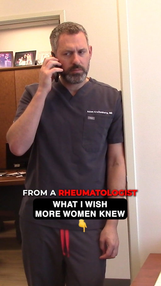 💜 What a Rheumatologist Wishes MORE Women Knew!
Did you know women are significantly more likely to develop autoimmune conditions and persistent joint discomfort? Dr. Kreitenberg A board-certified rheumatologist reveals the essential truths about joint & bone health that every woman needs to know 🩺✨

💡 What You Need to Know:
1. Autoimmune Disparities 🩸Women represent roughly 80% of all autoimmune cases: listening to subtle joint stiffness and fatigue early is vital.

2. Hormones & Joint Health 🌸 Estrogen protects joints and bone density. As hormone levels shift during peri/menopause, joint ache risks increase dramatically.

3. Early Intervention Matters ⏰ Chronic joint stiffness isn't just "getting older", early detection and targeted support prevent long-term mobility loss.

4. Daily Nourishment is Key 🦴 Supporting cartilage, inflammation response, and bone density requires consistent, doctor-formulated nutrients.

🚨 Prioritize Your Joint Mobility & Comfort!
Give your joints and bones the physician-backed support they need to stay flexible, strong, and pain-free every day.

👉 Support your joint health with doctor-backed formulas today!

🔗 Click 1md.org to shop 1MD Nutrition! 🔗

#JointHealth #Rheumatology #1MDNutrition #WomensHealth #BoneHealth