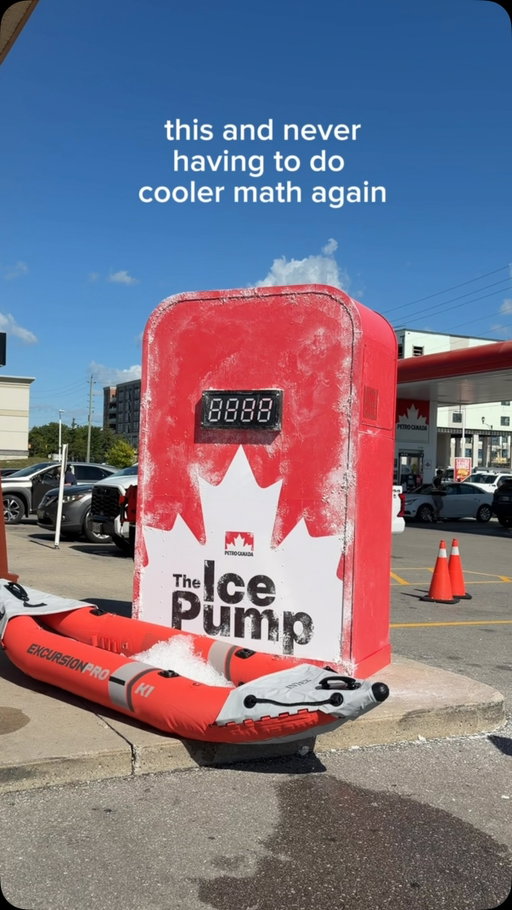And the best part? It’s FREE! Make your way to 577 Holland St. W in Bradford, Ontario and pump your cooler full of ice for the long weekend 🧊