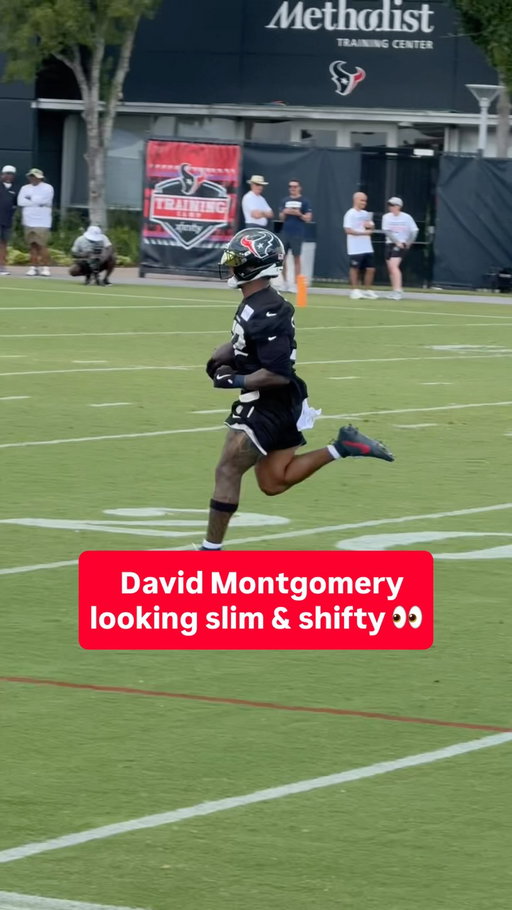 The Texans run game is going to take a step up this year with Monty 📈 #nfl #texans #houston #nflnews #football