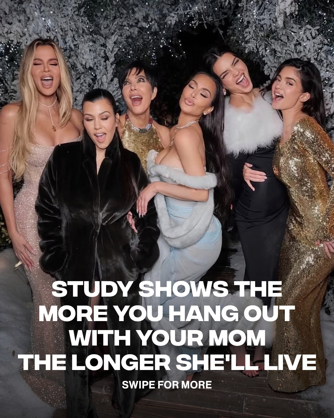 A reminder to call your loved ones 🫂❤️
ㅤ
A study by researchers at the University of California, San Francisco (UCSF) found that strong social connections may help older adults live longer. After following more than 1,600 adults with an average age of 71 for six years, researchers found that seniors who reported feeling lonely had a significantly higher risk of death than those with meaningful companionship.
ㅤ
The findings serve as a powerful reminder that something as simple as a phone call, family dinner, or visit can make a real difference in the health, happiness, and longevity of the people we love most.
ㅤ
(📸: @krisjenner, Getty, via @nytimes)