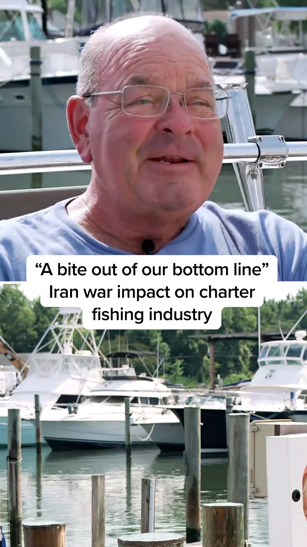 @ariellehixson speaks with fishermen along the Chesapeake Bay in Maryland who say they are grappling with keeping their businesses afloat amid rising gas and diesel prices, in part due to the Iran war.