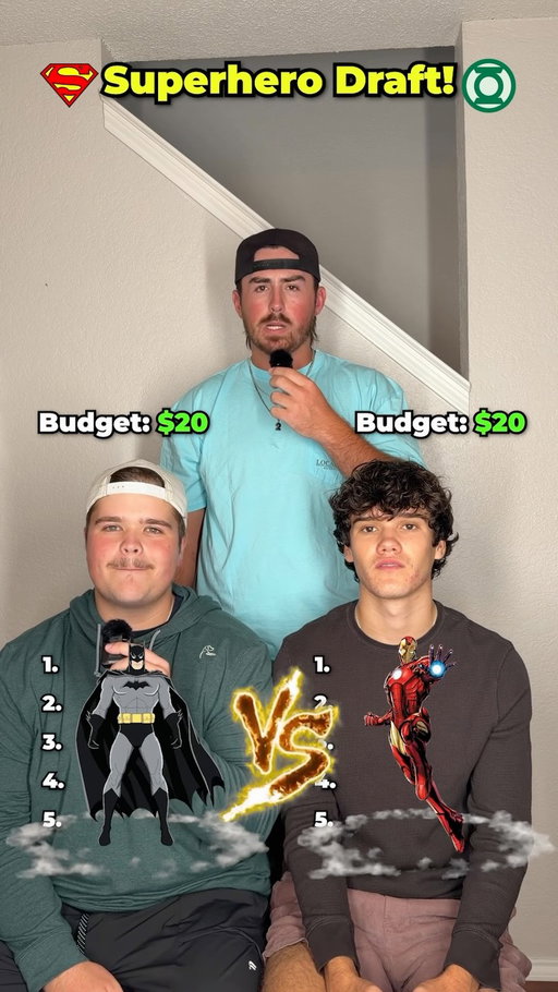 Superhero Draft!🤑🦹‍♂️ #superhero #marvel #games 

Which Team Wins?👀