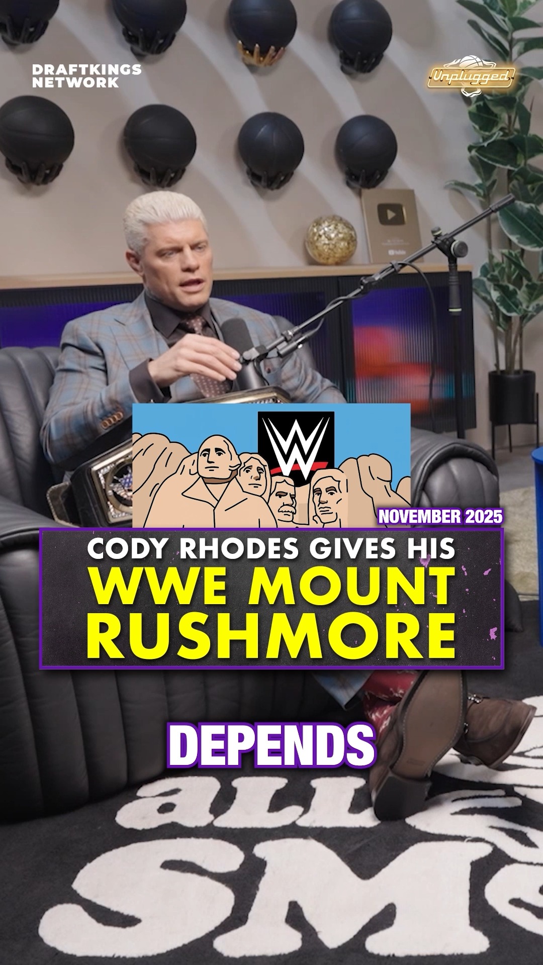 Cody Rhodes names his WWE Mount Rushmore 🐐

From Dusty Rhodes to John Cena, here's why each made the cut.