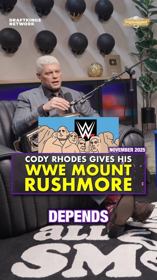 Cody Rhodes names his WWE Mount Rushmore 🐐

From Dusty Rhodes to John Cena, here's why each made the cut.