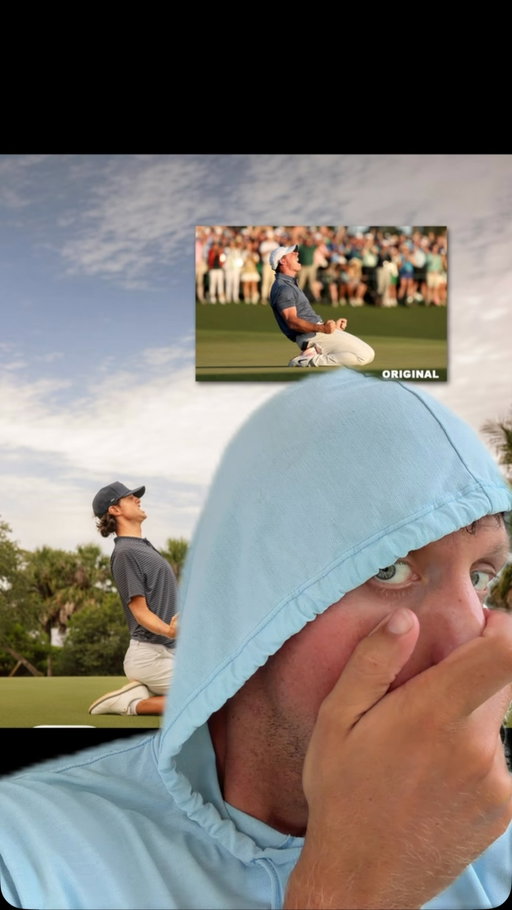 Sorry @rorymcilroy 
This is take 2 after I had some time process more