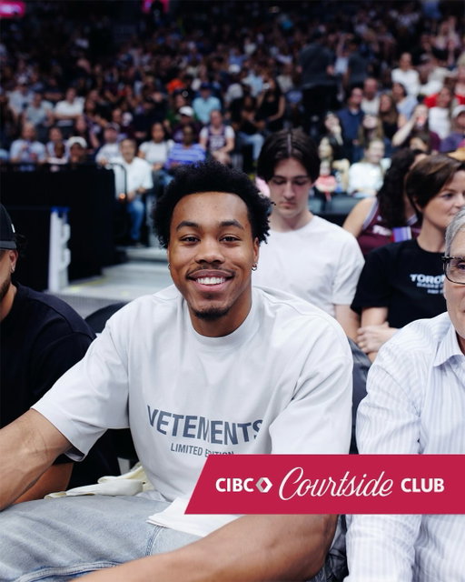 Bigger crib so we could host more of our friends 🤗

Courtside Club presented by @cibc