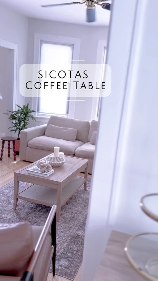 Home is all about the little details. ✨
This SICOTAS coffee table instantly made my living room feel more warm, modern, and inviting. I love the clean design, the hidden storage, and how easily it fits into any space. 🤍

If you’re looking for a piece that’s both stylish and functional, this one is definitely worth checking out.

#SICOTAS #CoffeeTable #HomeDecor #LivingRoomInspo #ModernHome
