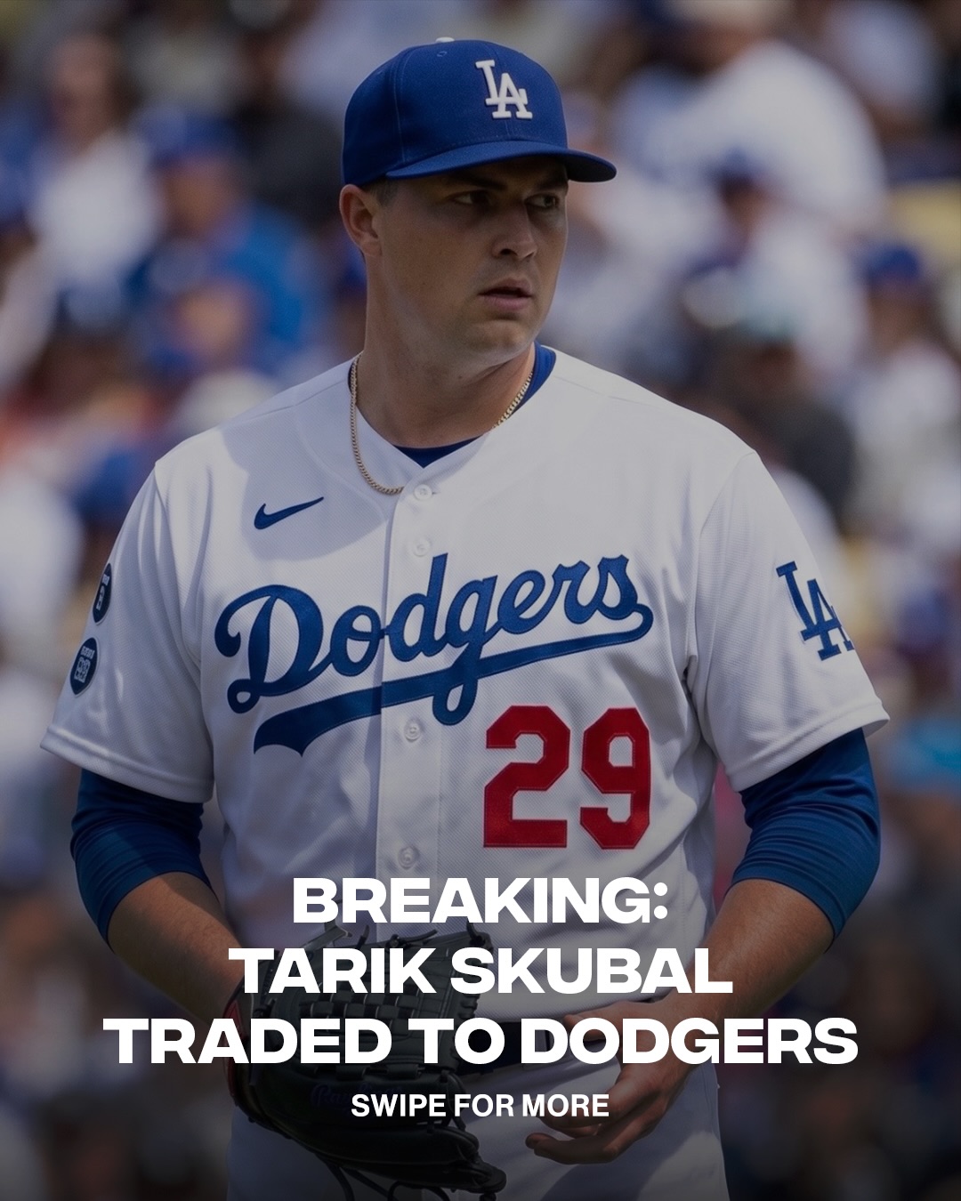 The mighty Dodgers strengthen their starting rotation by acquiring 2-time Cy Young Winner Tarik Skubal 🧢

Let’s be real—is the rest of MLB cooked??

(📸: Getty)