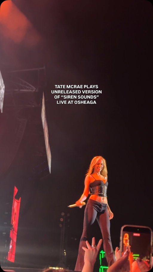 absolutely iconic #montreal #osheaga #tatemcrae