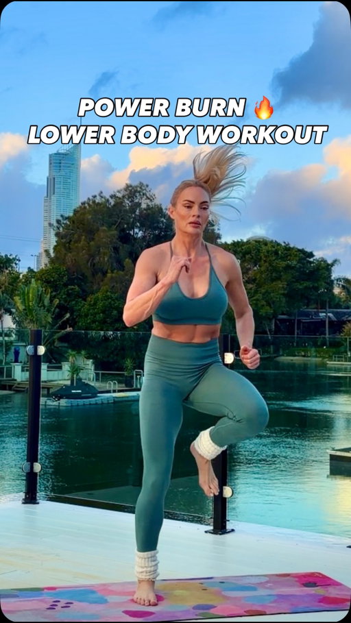 🔥This is the first workout from my new POWER BURN CHALLENGE that starts tomorrow!! 

I wanted to give you a little sneak peak. 🥰

WORKOUT:

Round 1 (3 sets)
• 50 sec Dumbbell Squats
• 50 sec Alternating Forward Lunges
• 50 sec Alternating Reverse Lunge + High Knee
🔥 Optional: Slow Mountain Climbers instead of your 60 sec rest

Round 2 (3 sets)
• 50 sec Romanian Deadlifts
• 50 sec Dumbbell Thrusters
• 50 sec Walking Lunges
🔥 Optional: Low Sprints instead of your 60 sec rest

Round 3 (3 sets)
• 50 sec Dumbbell Deadlifts
• 50 sec Alternating Lateral Lunges
• 50 sec Dumbbell Glute Bridges
🔥 Optional: High Knee Lateral Run instead of your 60 sec rest

Rest: 10 sec between exercises. 60 sec between rounds (or replace with the optional cardio finisher).

Ready to burn? 🔥

Whether you’re a complete beginner, or ready to challenge yourself, Emily Skye FIT gives you the expert guidance & structure to help you build strength, confidence & healthy habits that LAST.

✨Join Emily Skye FIT app for less than $2 a week + 7 day FREE trial