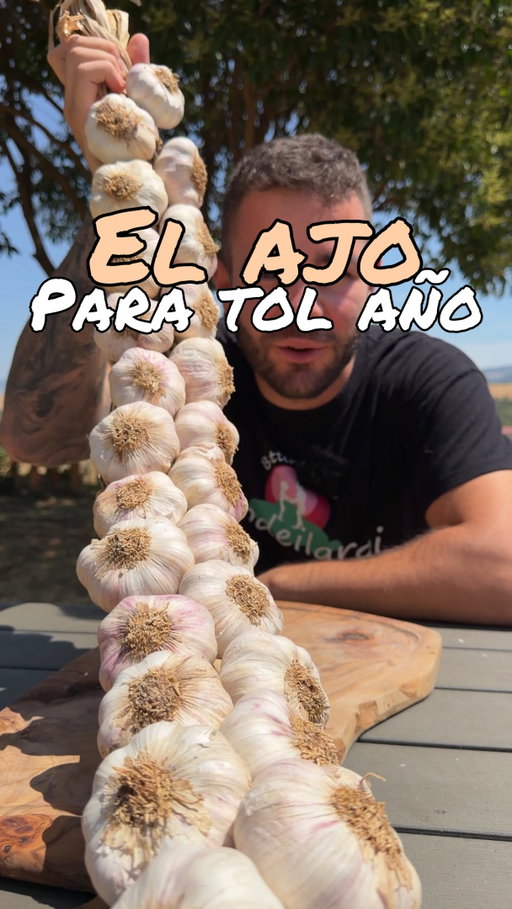 🧄EL AJO🧄
“Pa tol año”

El ajo posiblemente sea el alimento más versátil de nuestra cocina ¿Por qué no lo embotamos de temporada?