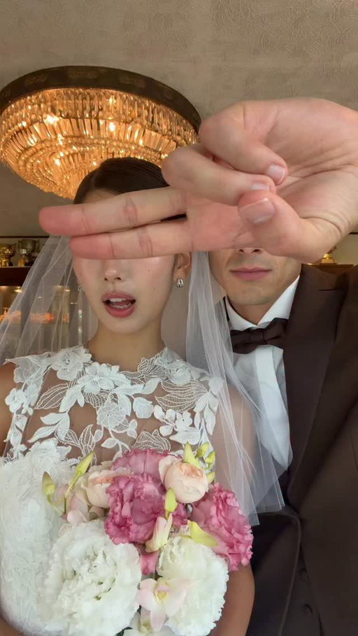 #justmarried #justkidding @monako0515