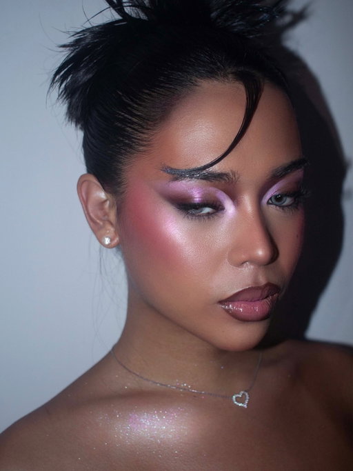 @rosiegaerlan 

Make up By Athena Janairo
Hair by @mikoesjay ✨
 
Products:

@issyandcompany x @slomakeup Multi-use Liquid Paint:
Feather+Minx+moxie to create Lilac Base & Earth for Brown Shadow/Dimension 

Shimmers: Delirium + @kaleidosmakeup Space Age Highlighter

Heat Stick in Sizzle

Fluid flex concealer in 3.5NM

Lip Bait in Lowkey 

@faboulash x @pereylierge Cluster Lashes

Black Thin Liner

@patmcgrathreal Divine Blush

@shiseido Synchro skin self-refreshing foundation in 350 maple

@maccosmeticsph Macximal In Peachstock 

@fentybeauty Gloss Bomb in HotChocolit