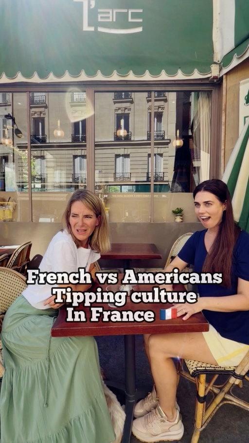 French don’t like to  give tips but Americans are more generous! Because in France the service is already  included in the bill! And we act the same when we go to the United States😂!! 
 👉🏻 buy my famous T-shirt to have the perfect French spirit! Link in my instagram bio! 

👉🏻 book your tickets for my show in Paris : OH MY GOD SHE’S PARISIAN!  The  stand-up comedy in English in Paris by a true French 🇫🇷 Paris girl ! Link in my bio! 

#parisian #parisianlife #parislife #visitparis #paris