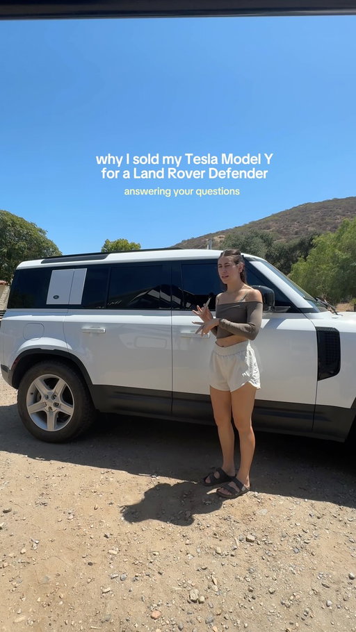 Why I sold my Tesla and bought a Land Rover @defender 

Watch this video here to know what I’m referencing