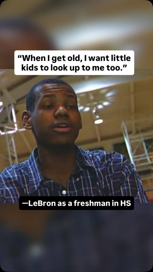 LeBron aimed to inspire kids. He ended up inspiring the world 🌍👑
