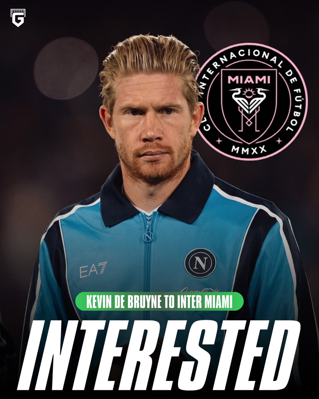 Inter Miami have a NEW INTEREST in Kevin De Bruyne and the Belgian midfielder now views a move to the MLS as something very considerable... 

Inter Miami wants to pair him with Lionel Messi, Luis Suárez, Casemiro and Rodrigo de Paul 👀🇺🇸

(MundoDeportivo)