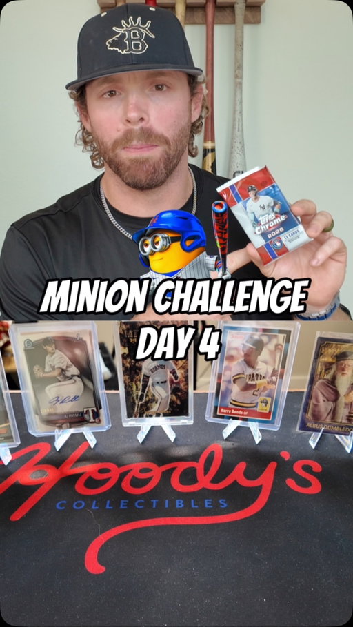 MINION CHALLENGE: Day 4
#baseballcards #mlb #topps #baseball #minion