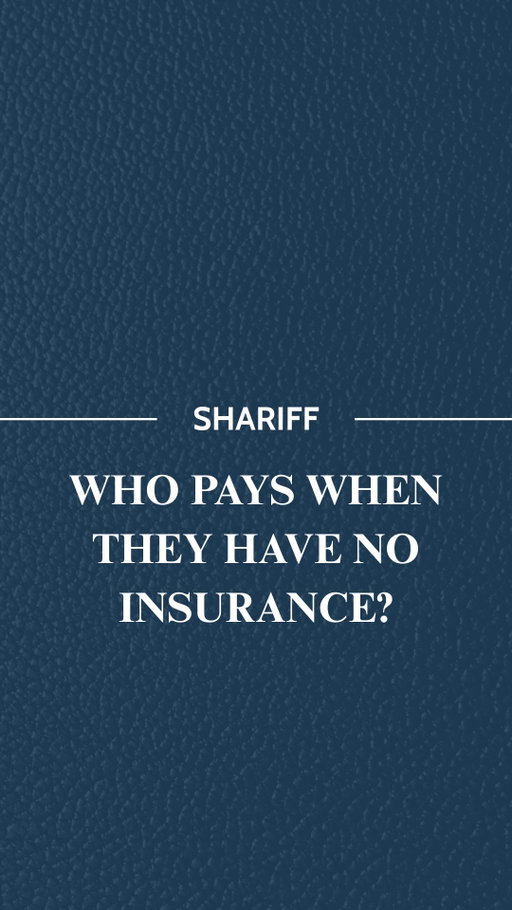 About 1 in 7 drivers on the road are uninsured. If they hit you, your options for recovering damages get a lot more complicated. 

Follow Shariff Law to know what to do if this happens to you.

#injurylawyers #texasinjurylawyers #houstonlawyers
