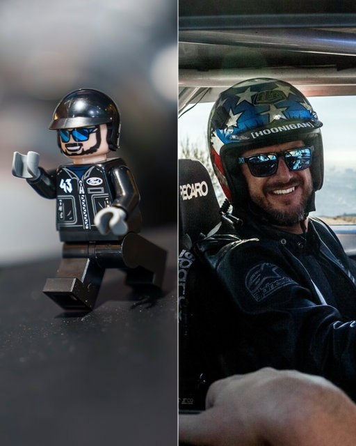 Ken Block has become the first and so far the only non-F1 driver to be featured as a @lego mini figure!!!

The entire family is deeply honored to show his smile in this manner and proud of Ken’s inspiring legacy.

For those who missed the early release of Ken Block’s ’65 Ford Mustang Hoonicorn V1 Speed Champions, the global release is now available everywhere LEGO is sold!