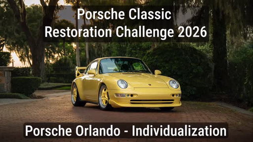 After eight months of late nights and an incredible team effort, our entry into the 2026 Porsche Classic Restoration Challenge is complete! 

This year’s project began with two of our dealership’s most valued clients. Having restored her husband’s 964 Carrera RS last year, Carey challenged us to enter the competition again and make something deeply personal. She wanted a driver’s car that reflected her own vision while remaining unmistakably Porsche.

Inspired by the warmth of a golden sunset, her Pastel Yellow 1997 Porsche 993 Carrera 2 became the canvas. Completely disassembled to a bare shell, the car received extensive chassis restoration, a factory-style steel sunroof delete, genuine 993 RS bodywork and suspension, and a complete rotisserie refinish in its original Pastel Yellow. Nearly 800 genuine Porsche components were restored, refinished, or replaced throughout the build.

Inside, Carey helped shape every detail. Channeling Porsche Sonderwunsch and her passion for craftsmanship, the cabin received top-to-bottom leather retrimming and color-matched trim. Countless swatches and meticulous planning went into creating a bespoke 9-color ombré leather weave. To reduce weight while adding practicality, a factory part was 3D-scanned and reengineered to create a lightweight rear-seat delete with integrated storage. 

Mechanically, the original 3.6-liter flat-six was transformed into a high-compression 4.0-liter with individual throttle bodies and a GT3 plenum, paired with a rebuilt short-ratio RSR-style gearbox and lightweight flywheel. More than a restoration or an RS tribute, this project represents what can happen when passionate clients, an exceptional team, and Porsche heritage come together to create something truly one of one. Restored with purpose, individualized with intention, and built to be driven. #PorscheChallenge26 #PorscheClassic #Sonderwunsch