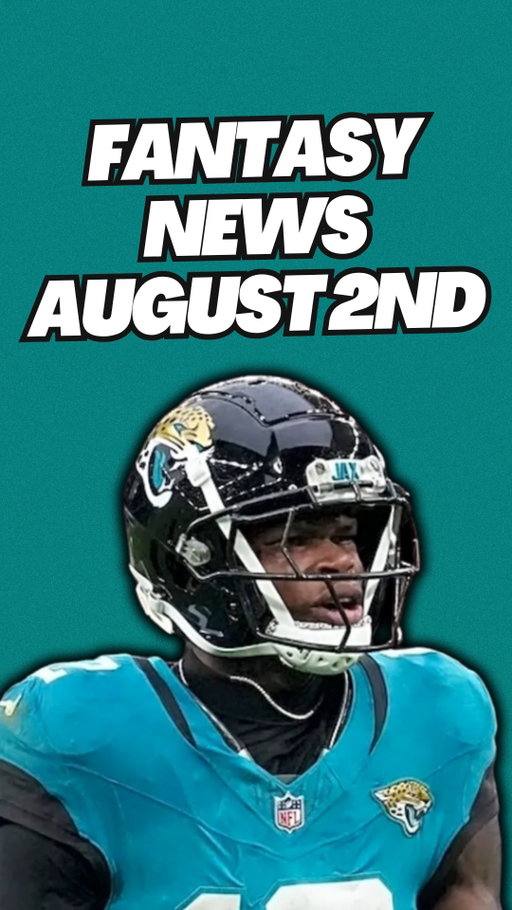 FREE Draft Guide Linked in Bio

Fantasy Football News - August 2nd #fantasyfootball #underdog #fantasyfootballdraft #fantasyfootballadvice #nfl #nflfantasy #fantasynews #nflfantasyfootball #fyp