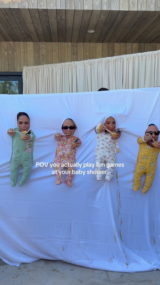 baby shower games but make them FUNNY